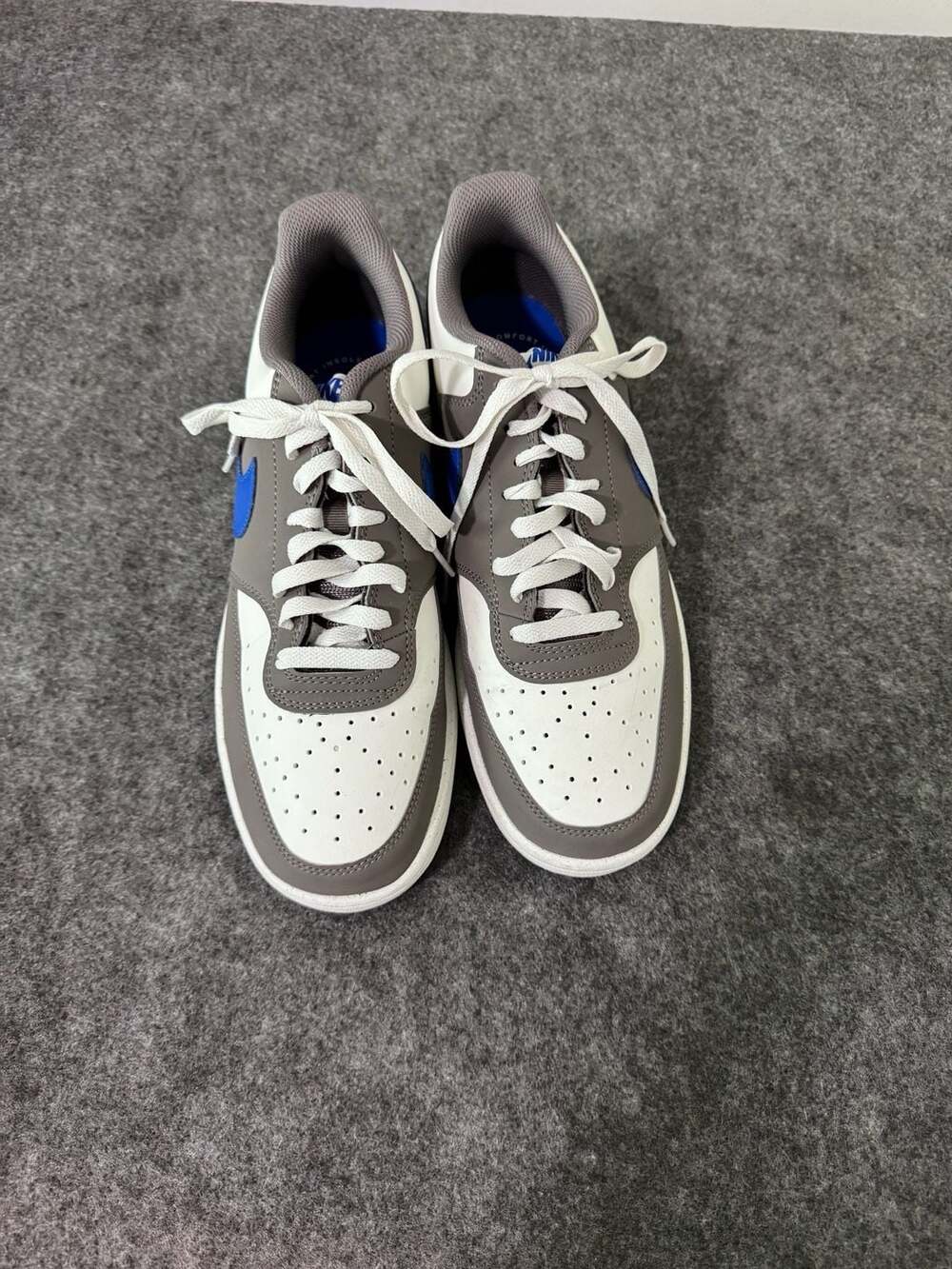 Nike Court Vision Low Men's Shoes - Sail/Cave Stone/Hyper Royal